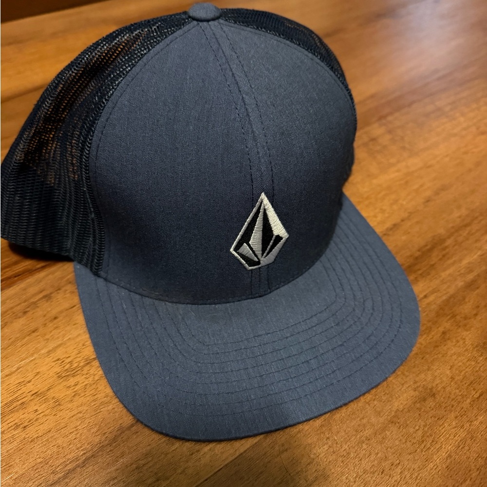 Volcom Charcoal Gray Trucker Hat